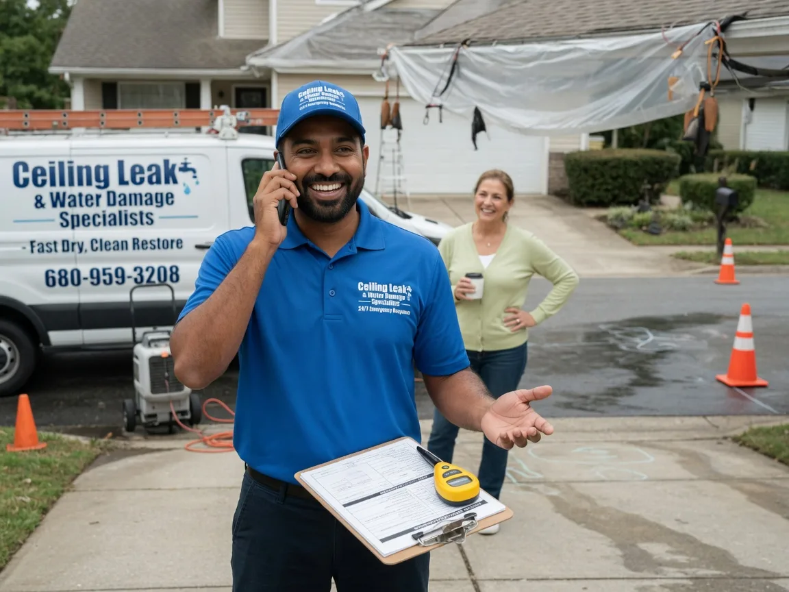 Ceiling Leak Cleanup Chester, IA FAQs